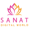 Sanat Digital World Logo