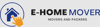 E-Home Moving company Logo