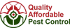 Quality Affordable Pest Control Logo