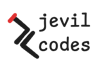 Jevil Codes Logo