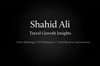 Shahid Ali – Travel Growth Consultant ✅ Logo