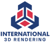 International 3D Rendering Logo