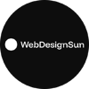 Web Design Sun Logo