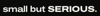 Small But Serious Logo