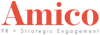 AMICO PR + Strategic Engagement Logo