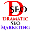 Dramatic SEO Marketing Logo