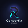R. Convertix Studio Logo