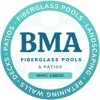 BMA Fiberglass Pools and Patios Logo