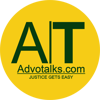 AdvoTalks : Talk To Lawyer | Best Lawyers in Lucknow | Best High Court | Civil Lawyer | Criminal Lawyer Logo