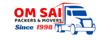 om sai packers and movers Logo