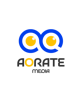 AQrate media Logo