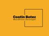 Costin Botez - Contract WordPress Developer Logo