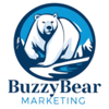 Buzzy Bear Marketing Logo