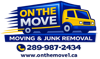 On The Move Moving & Junk Removal Logo