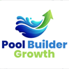 Pool Builder Growth Logo