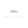 Grey Car Design Logo