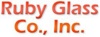 Ruby Glass Co., Inc. Logo