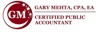 Gary Mehta, CPA, EA Logo