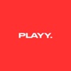 PLAYY. Music Logo