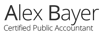 Alex Bayer, CPA Logo