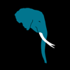 Aquatic Elephant Marketing Logo