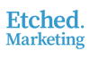 Etched Marketing Logo