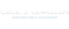 Cecil J. Lewellen, CPA Logo
