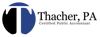 Thacher, PA. Logo