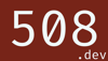 508.dev Logo