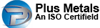 Plus Metals Logo