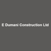 E Dumani Construction ltd Logo