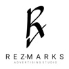 REZ-MARKS Advertising Studio Logo