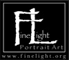 Finelight Portrait Art Logo
