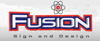Fusion Sign and Design Logo