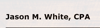 Jason White CPA Logo