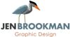 Jen Brookman Graphic Design Logo