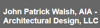 John Patrick Walsh, AIA - Architectural Design Logo