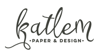 Katlem Paper & Design Logo