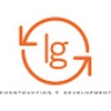 LG Construction + Development Logo