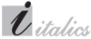 italics Logo