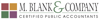 M. BLANK & COMPANY, INC. Logo