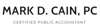 MARK D. CAIN, PC Logo