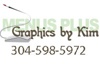 Menus Plus Graphics By Kim Logo