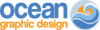Ocean Graphic Design Logo