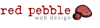 Red Pebble Web Design Logo