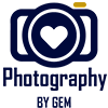 Photography by Gem Logo
