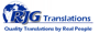 Rjg Translations Logo