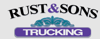 Rust and Sons Trucking Logo