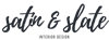 Satin & Slate Interiors Logo