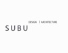 SUBU Design Architecture Logo